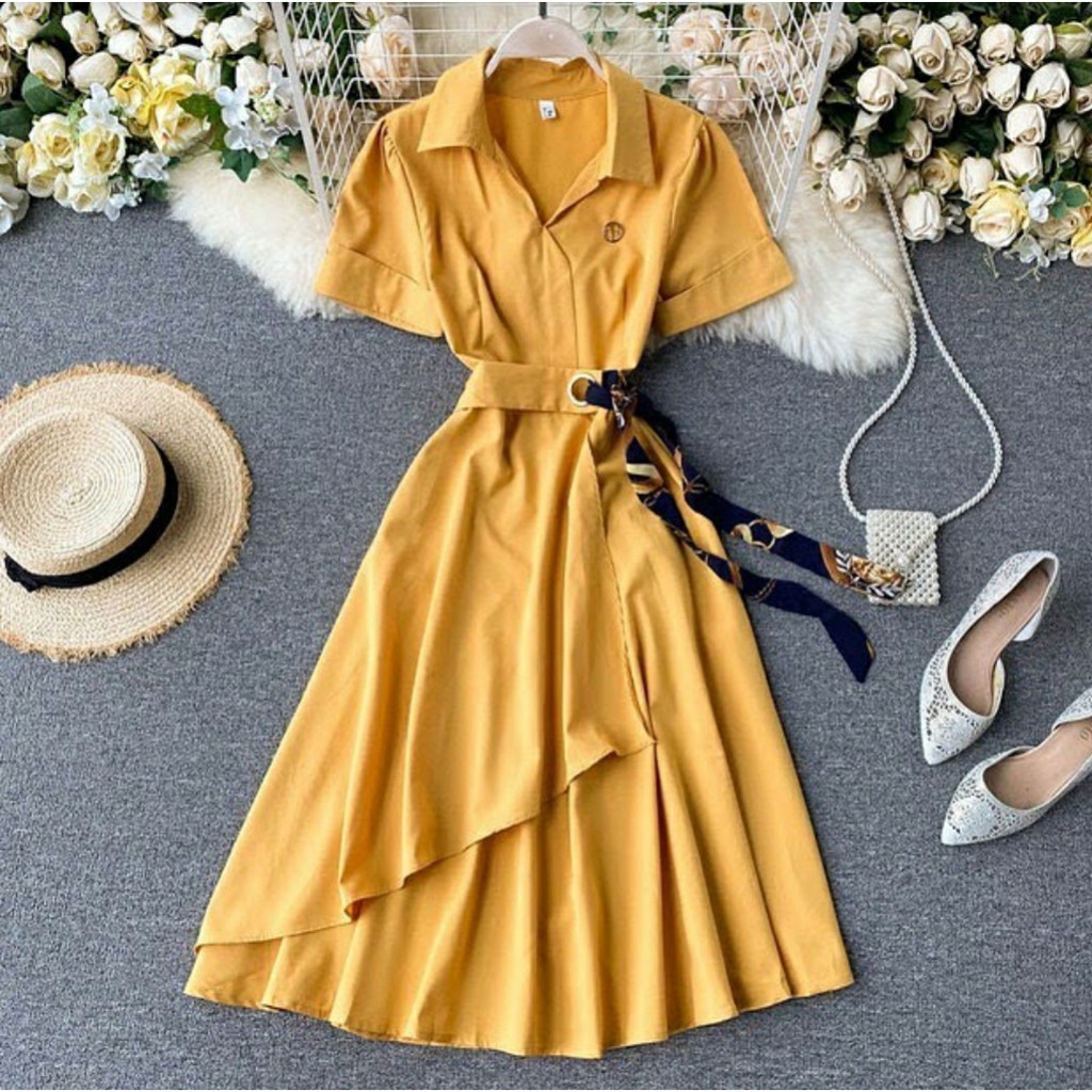 *[MCFK] Dress Korea / Dress Lamira / Baju Dress Wanita Terbaru / Dress / Pakaian Wanita Dress