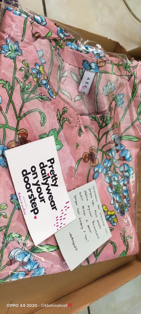 Homedress / Daster Rayon Askbyalfi Busui Friendly (1)