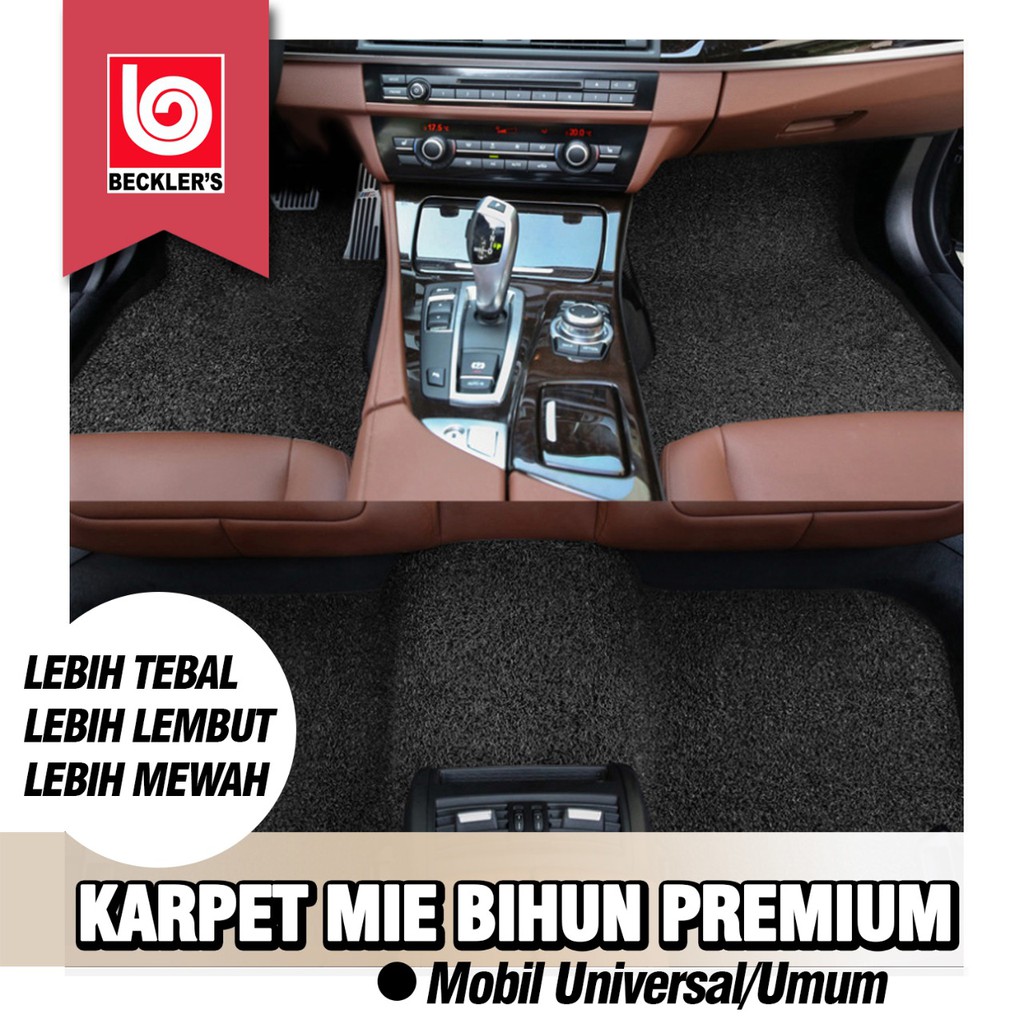 Karpet Mobil Mie Bihun Universal / Umum ( Semua mobil bisa) Non bagasi - 4 Warna