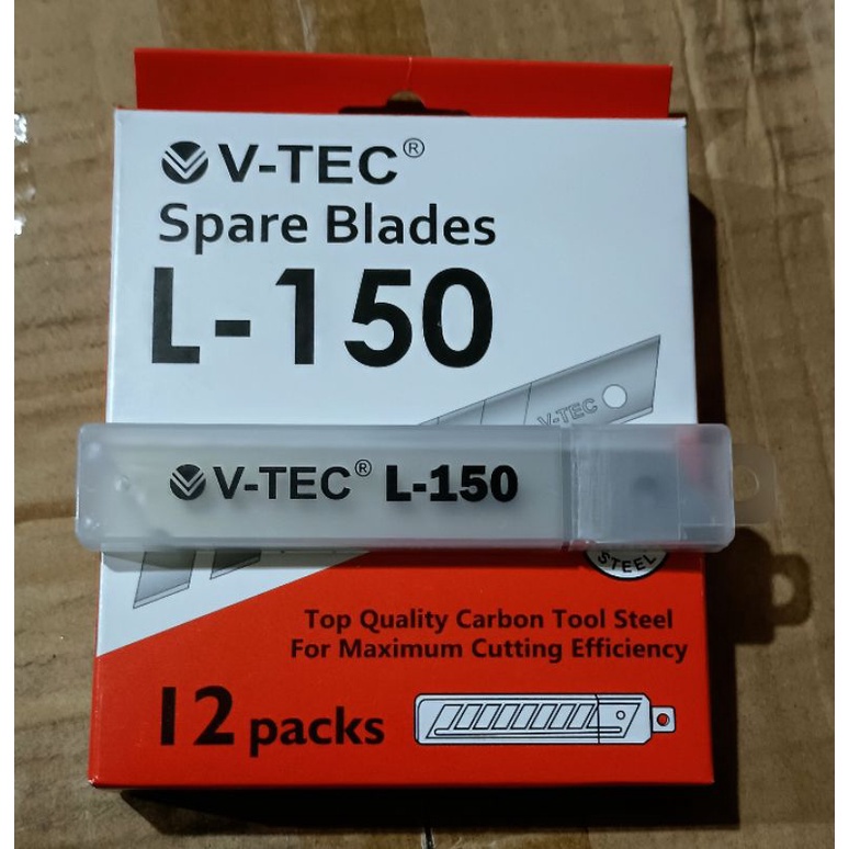

Isi Cutter Besar L-150 V-tech/Pak Isi 5 Strip