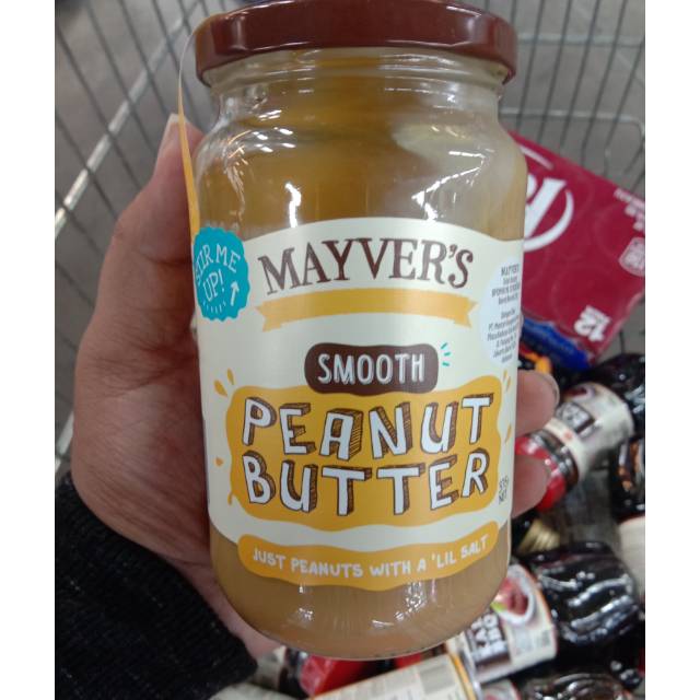 

Mayver's smooth peanut butter