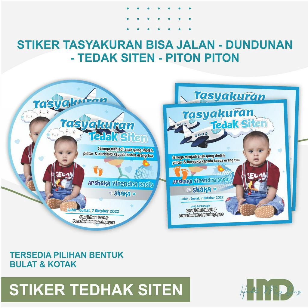 

Stiker Dundunan Tedak Siten Tasyakuran Bisa Jalan