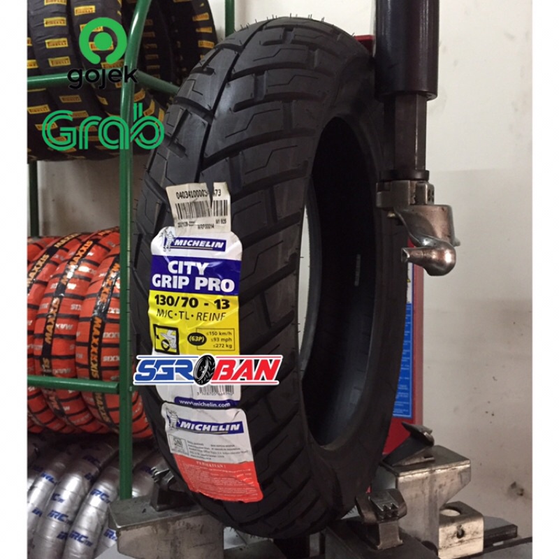 BAN MICHELIN CITY GRIP PRO 130/70-13 TUBELESS BAN STANDAR NMAX