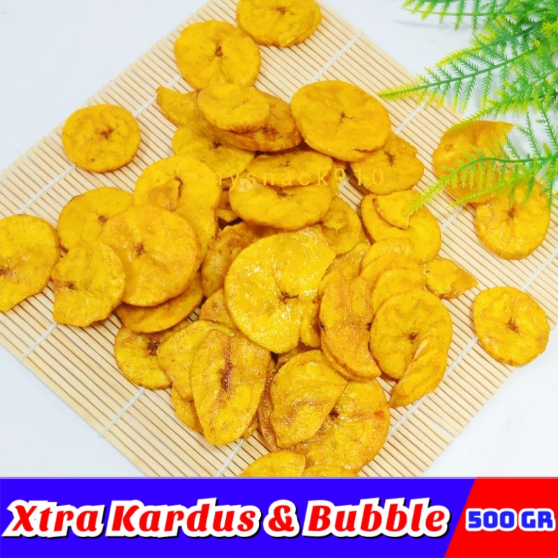 

Keripik Pisang Manis 500gr / Kripik Pisang Koin Kuning Original - Jajanan Numere makanan ringan jajanan jadul snack kiloan