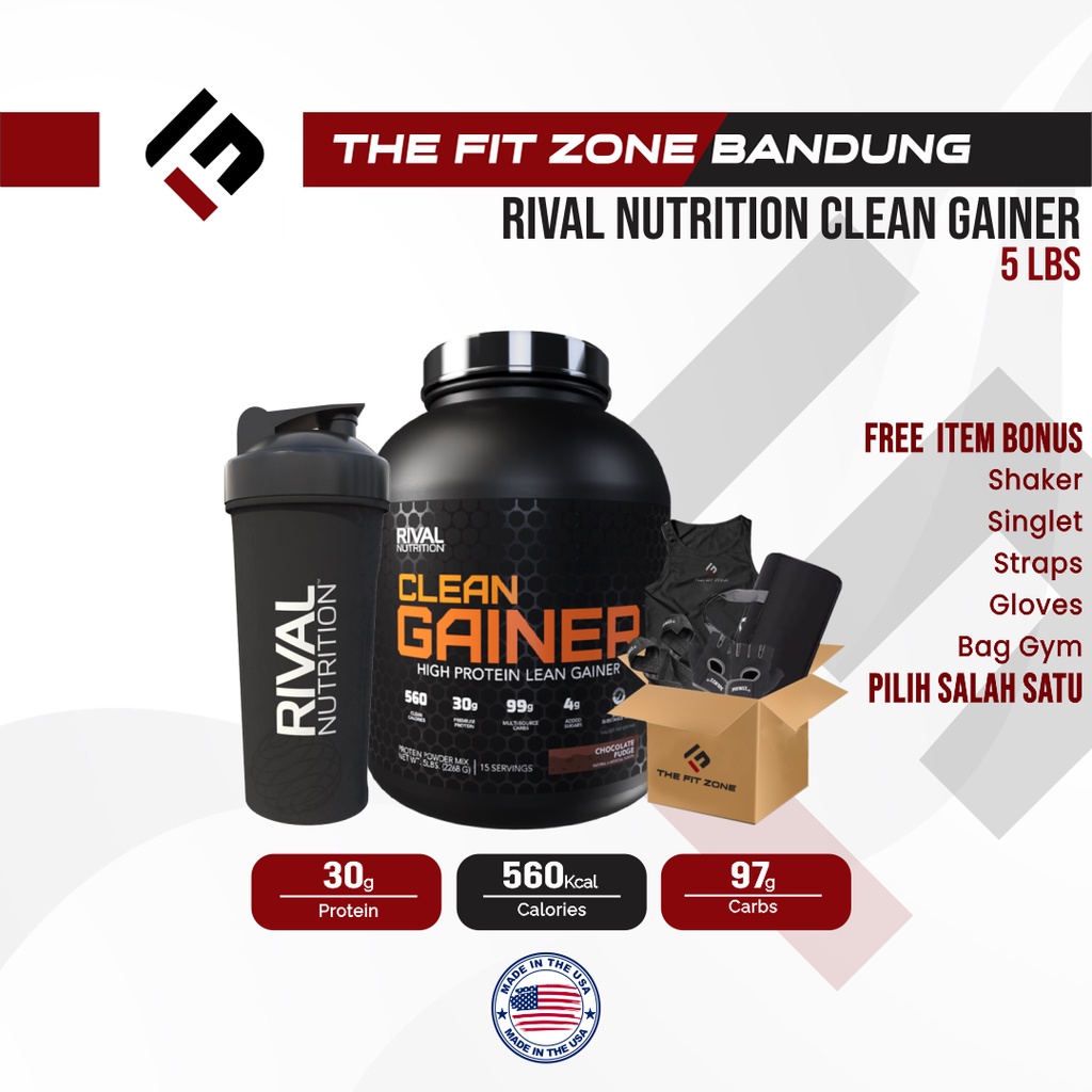Rival Nutrition Clean Gainer 5Lb Weight Gainer