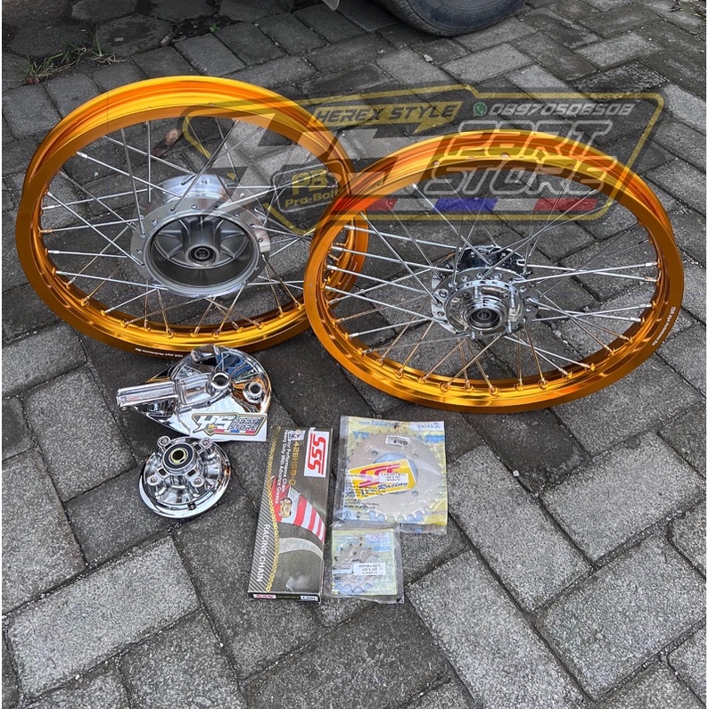 velg set TDR racing fullset tinggal pasang CB GL MP tiger