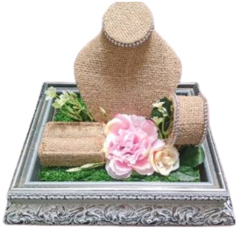 Kotak mahar perhiasan  rustic bingkai frame batik Shopee 
