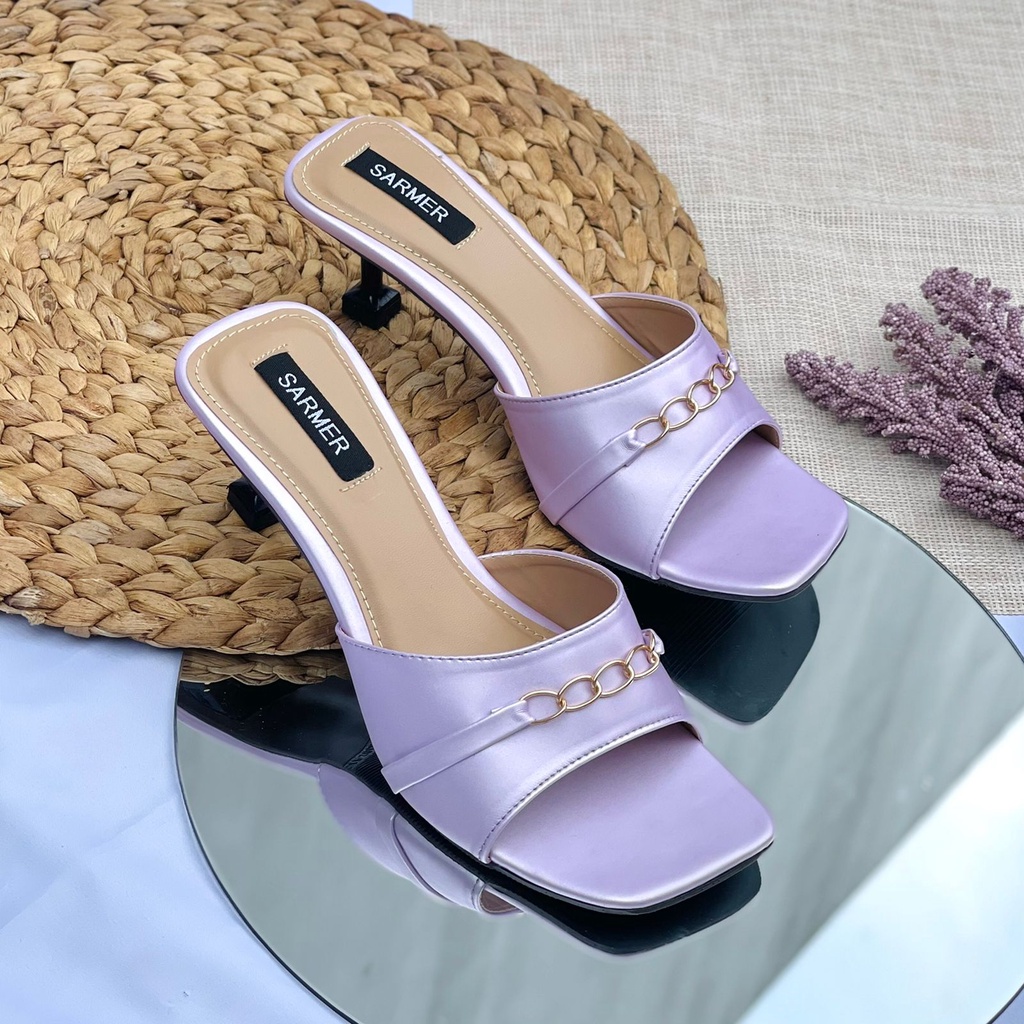 SARMER - MORGANA HEELS LILAC