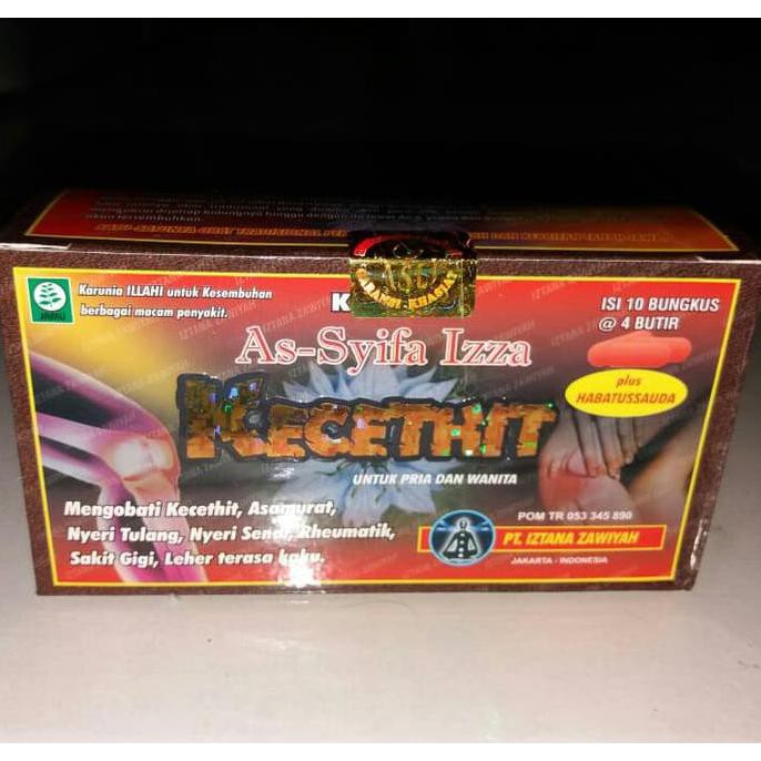 As-syifa Izza Kecethit Kapsul mengobati asam urat nyeri tulang