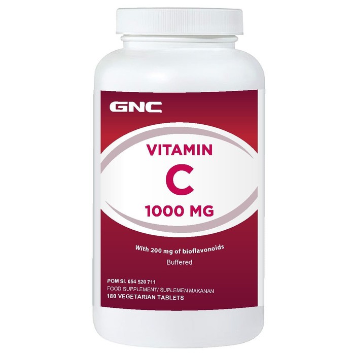 GNC VITAMIN C 1000 - BUFFERED (082224) - 180 TABLET