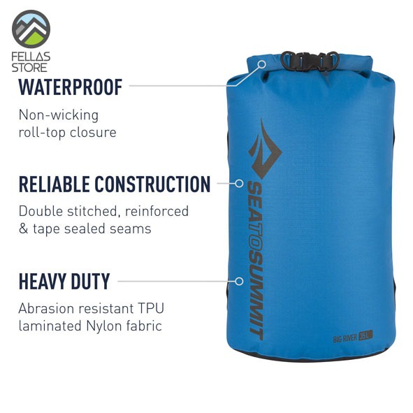 Sea To Summit - Big River Dry Bag Green