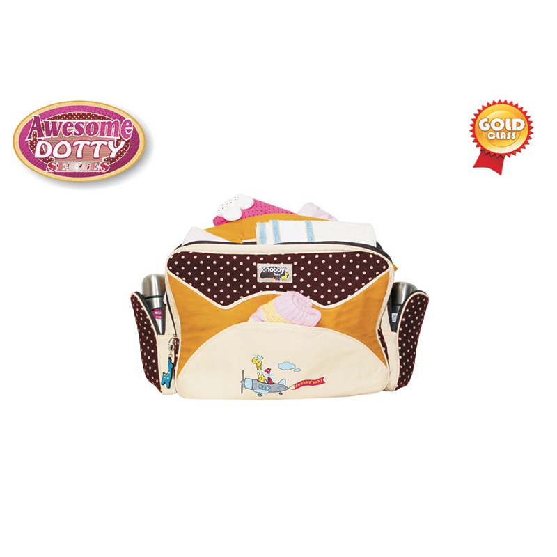 Tas Bayi Besar Snobby  /  Tas Bayi  /   DIaper Bag  / Travel Baby Bag