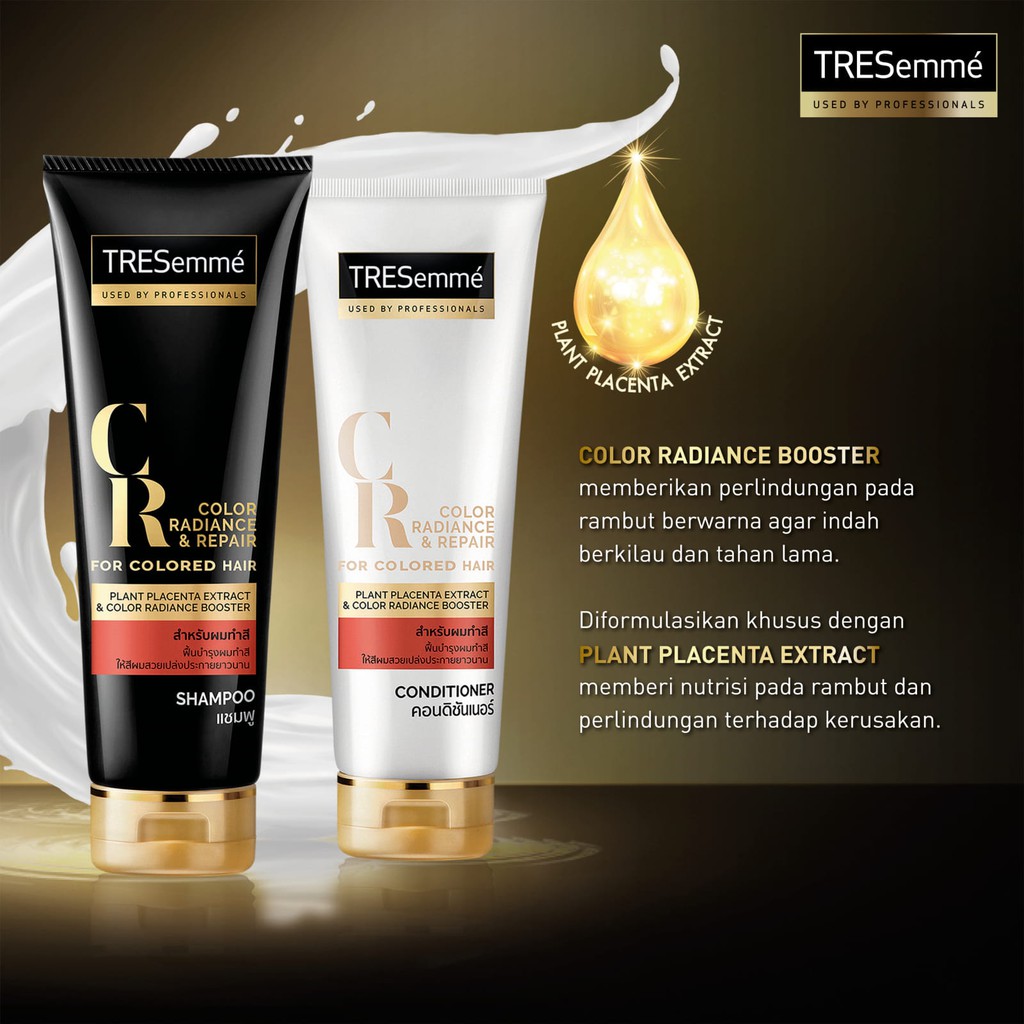 Jual Tresemme Shampoo For Colored Hair Color Radiance & Repair 250ml |  Shopee Indonesia