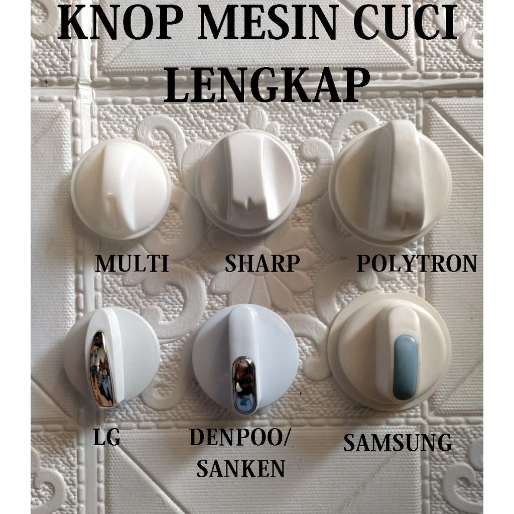 KNOP MESIN CUCI POLYTRON / KNOB PUTARAN MESIN CUCI SANKEN / PUTARAN WAKTU MESIN CUCI LG UNIVERSAL