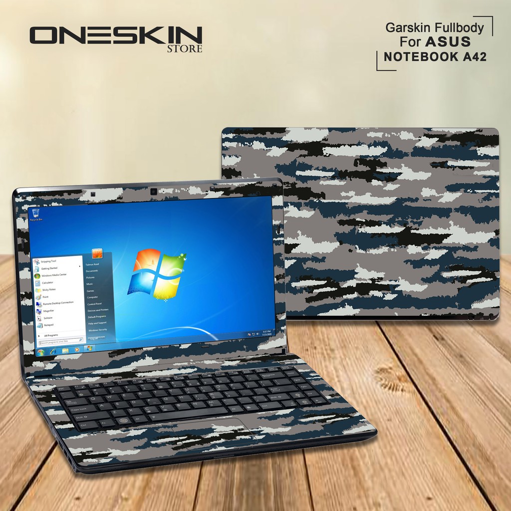 Garskin Laptop Cover Asus A42JR-VX092D A42JK-VX034D A42JK-VX040D Fullbody