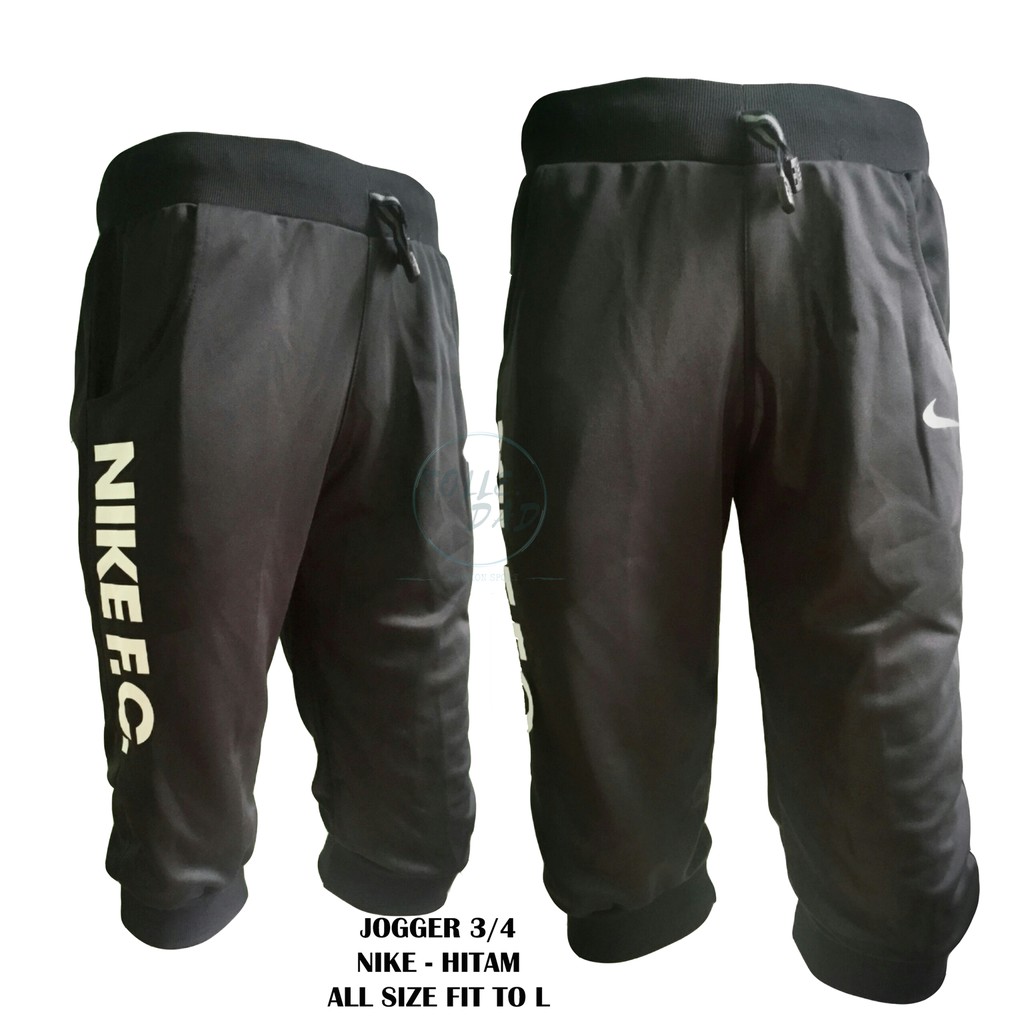 Celana Jogger Pants 3/4  Pria Wanita Dewasa - Sweatpants Premium Quality