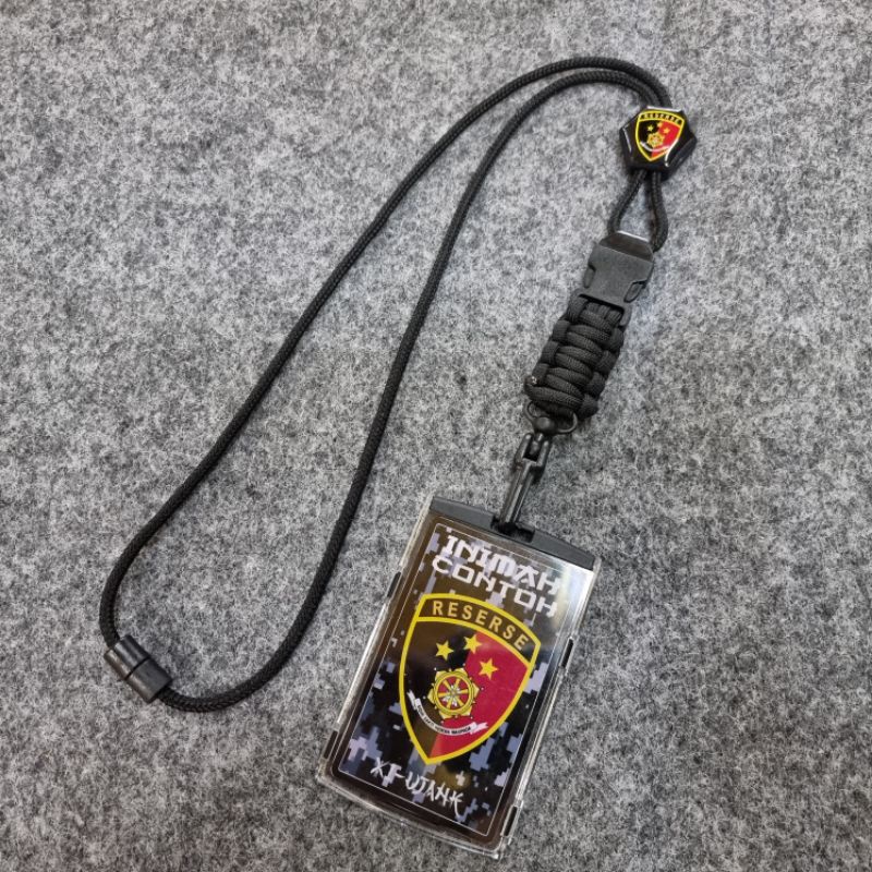 

tali kalung id exagon logo RESERSE