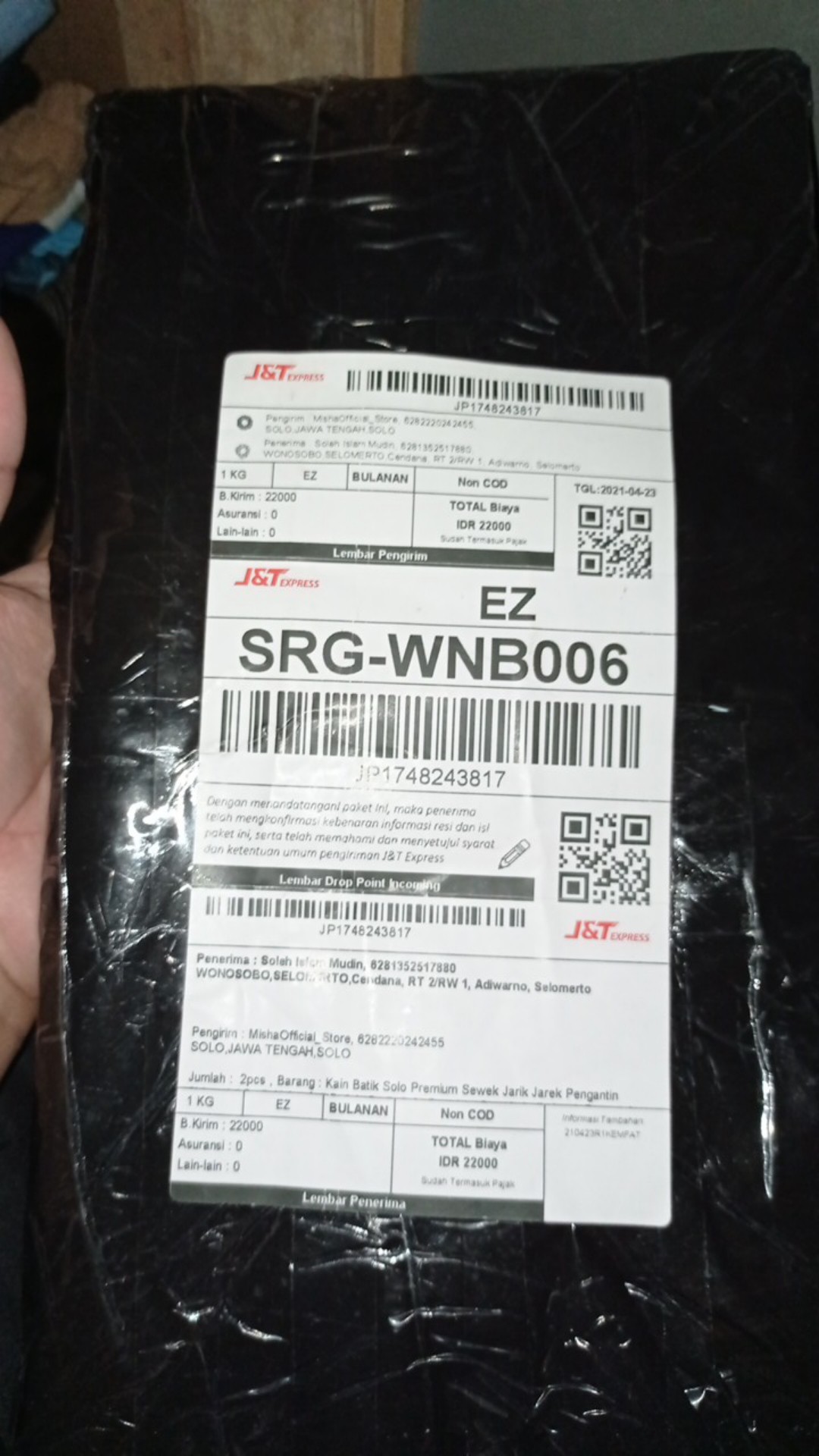 Kain Batik Solo Premium Sewek Jarik Jarek Pengantin Sidomukti Batik Halus Asli Panjang Motif Delima