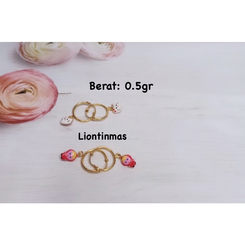 Anting Karakter Anak Emas Muda