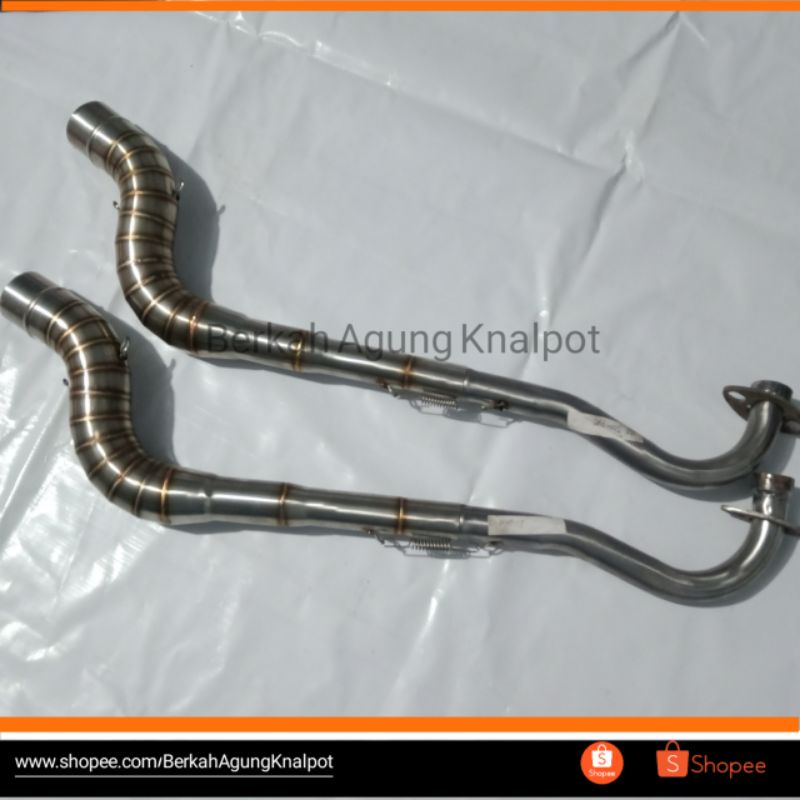 Pipa Knalpot Xrm110 Xrm125 Wave100 Wave110 Wave125 Rs125