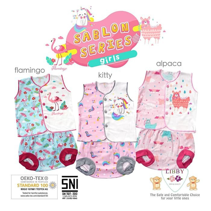  Libby  Motif Batik Setelan Kutung Libby  Baju  bayi  