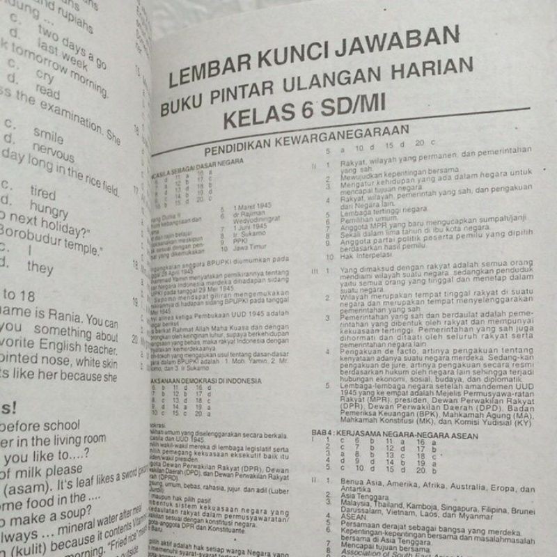 Buku Pintar ULANGAN HARIAN KELAS 6 SD/MI