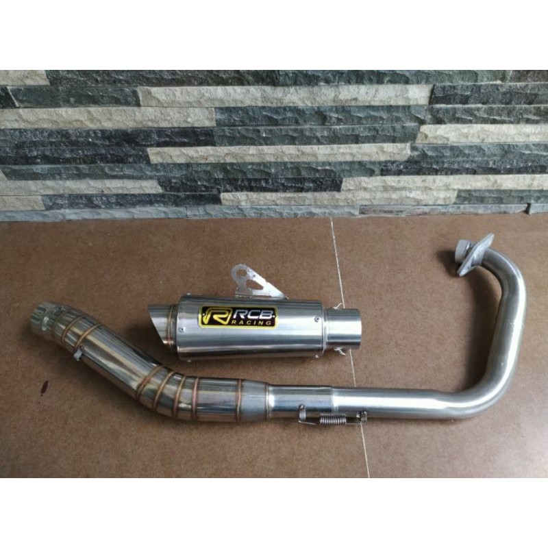 KNALPOT RACING RCB KNALPOT SATRIA FU KARBU FU DRAG KNALPOT ROADRRACE