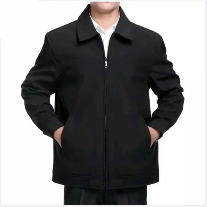 TERMURAH- JAS JAKET BLAZER / JASKET SBY BOSS CLASSIC - Hitam, M