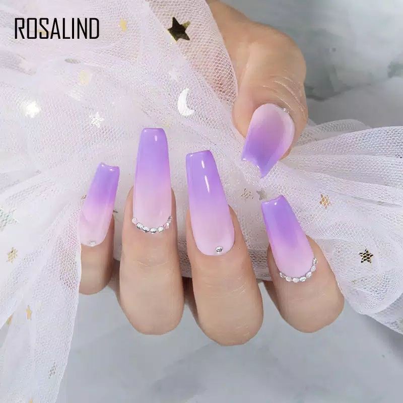 ( 01-40 ) ROSALIND Gel Nail Polish UV LED Nail Art / Kutek / Cat Kuku Murah Bagus