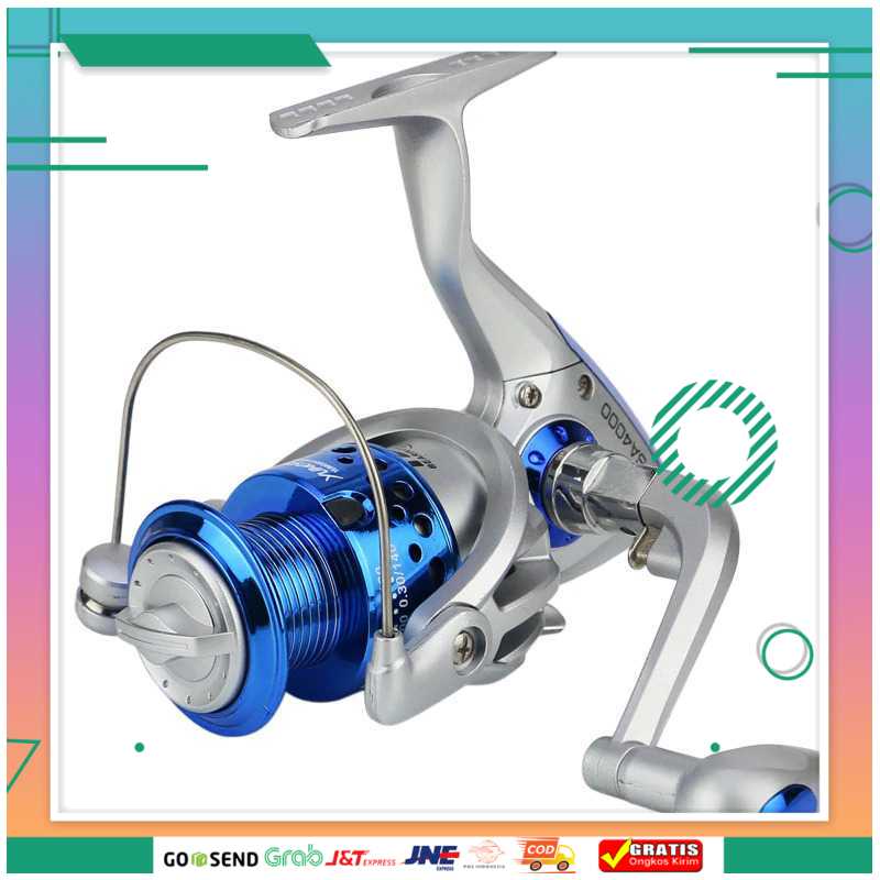 (BISA COD) FTIHSHPYUMOSHI Series Reel Pancing Fishing Reel 5.5:1 Gear Ratio