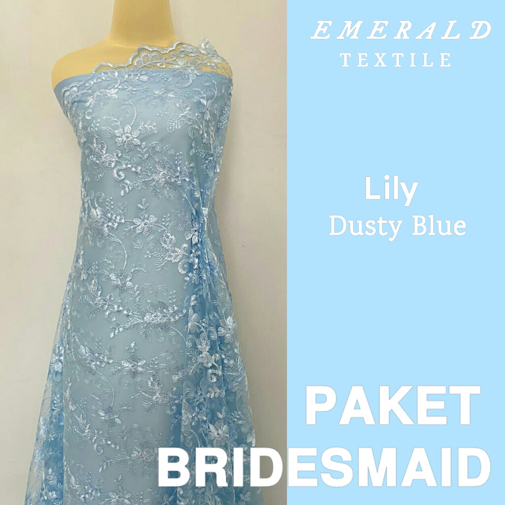 Paket Bridesmaid Spesial Package / Seragam Keluarga / Lamaran /Wisuda / Paket Bridesmaid By Emerald Textile