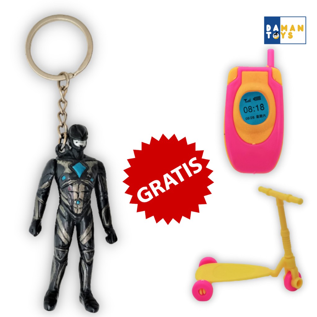 Egg Suprise Power Rangers/Action figure Power Rangers/Keychain Gantungan Kunci