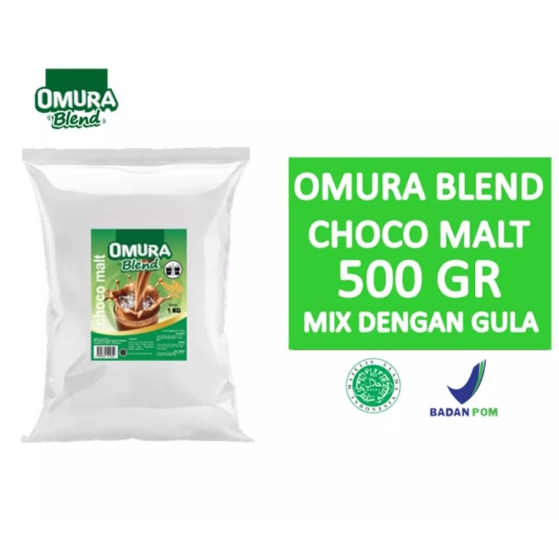 

SERBUK MINUMAN OMURA BLEND CHOCO MALT 500 GRAM