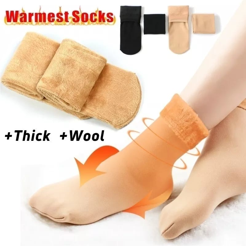 Kaos Kaki Thermal Bulu Musim Dingin Winter Socks Kaos Kaki Traveling Luar Negri Kaos Kaki Tebal Untuk ke Out Door Puncak Kaos Kaki Tidur Hangat Import Quality