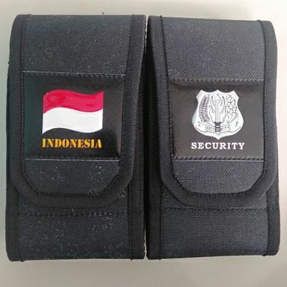 tas pinggang hp 2 slot scurity satpam dll