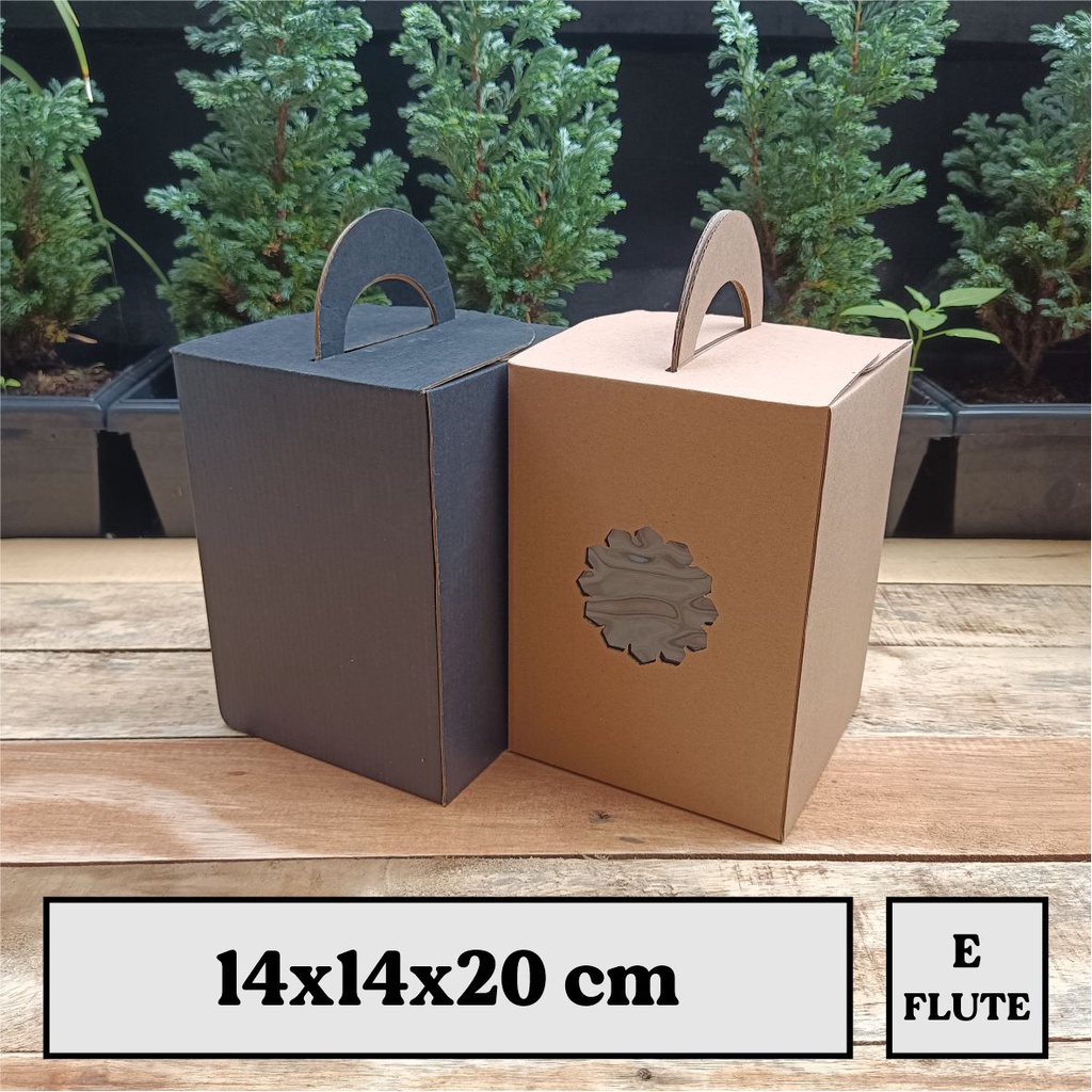 

KARDUS BOX JINJING UKURAN 14x14x20 cm DUS POLOS | DUS KUE KERING | DUS SOUVENIR