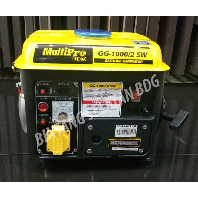 Multipro GG-1000/2 SW Genset Portable (Generator Set)