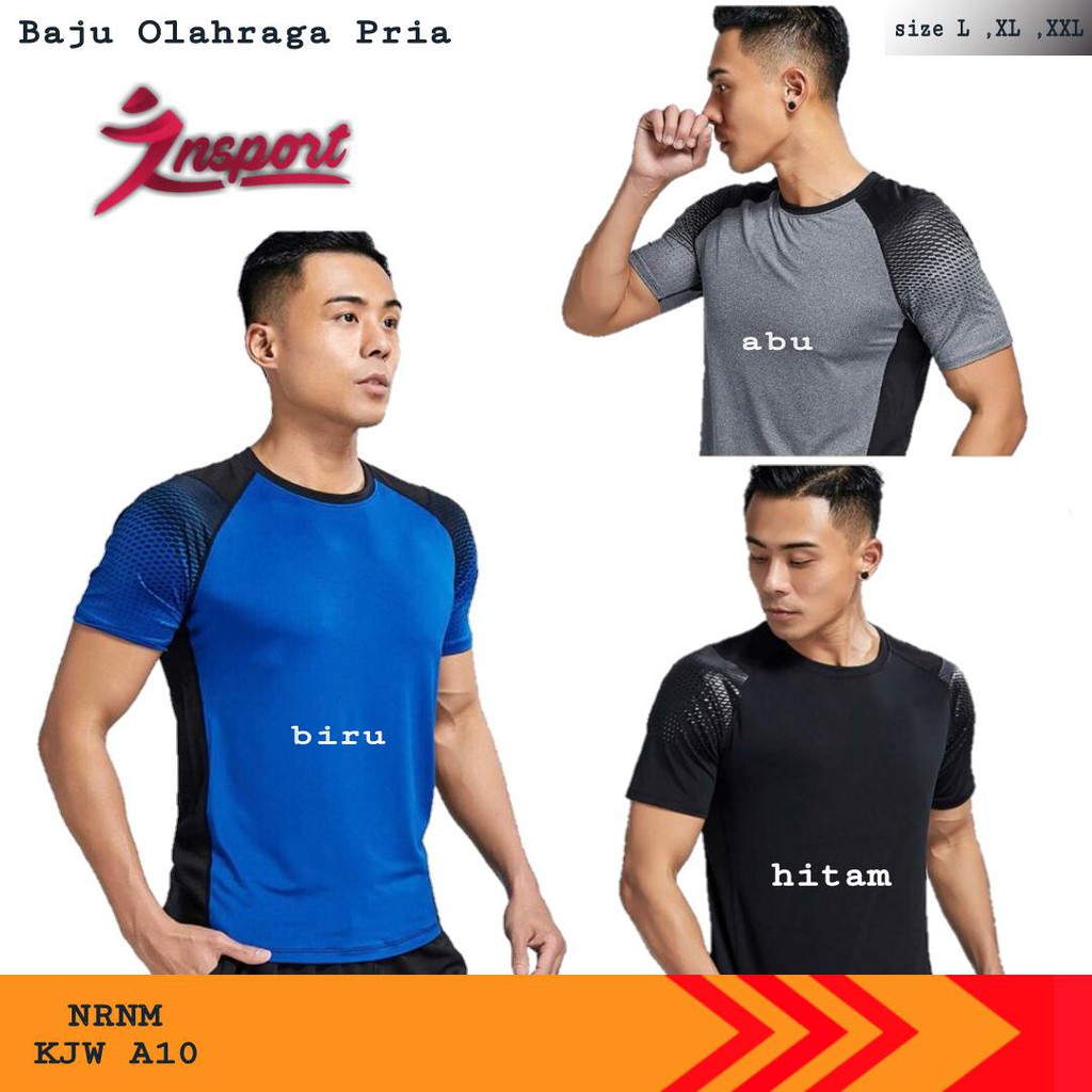 Keysport T-Shirt Men’s /Kaos olah raga pria Art KJWA10