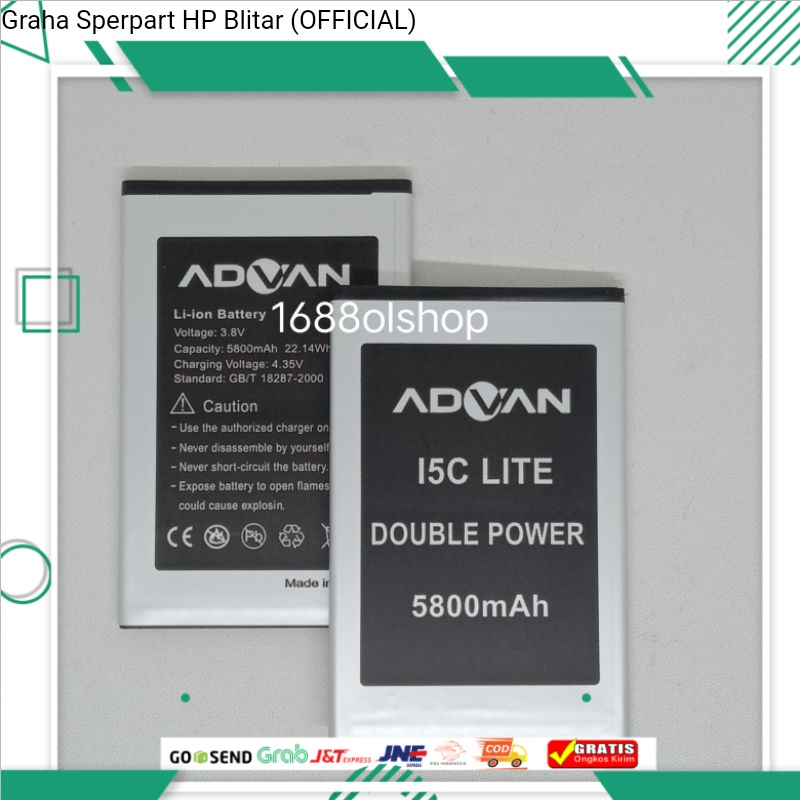 Baterai Advan i5C Lite Advan i5C Duo