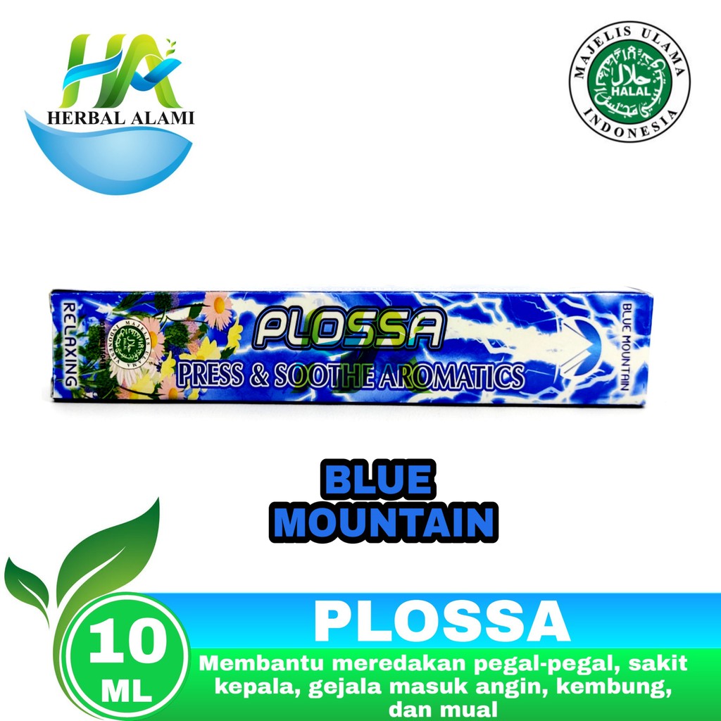 Plossa BLUE MOUNTAIN Relaxing - Minyak Angin Aroma Terapy