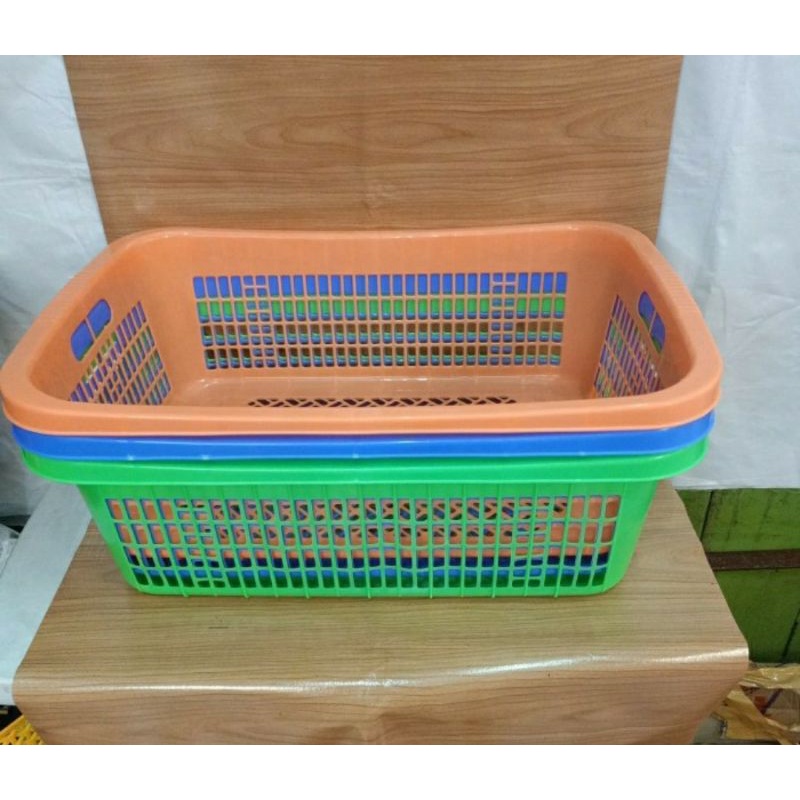 keranjang pakaian/laundry plastik merk "SHINPO" No 427