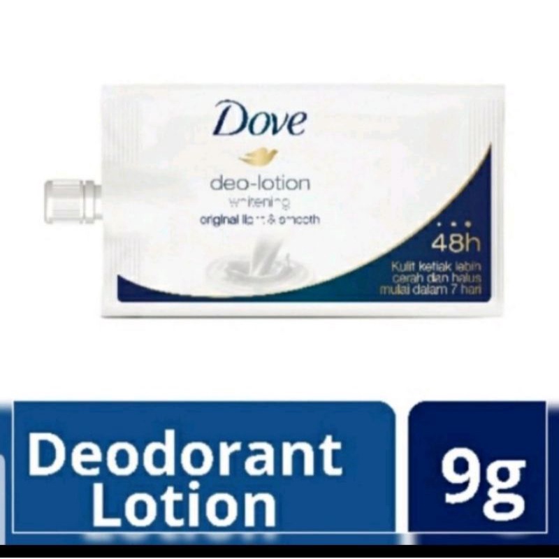 DOVE DEODORANT LOTION SACHET 9gr
