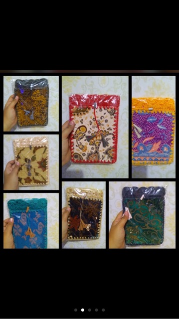 Paspor mini kombinasi batik (motif random)