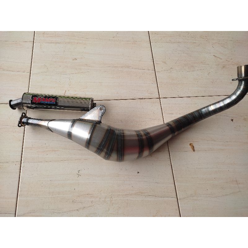 Knalpot Racing kolong Fiz R, Fiz, Force 1, by MAMS RACING
