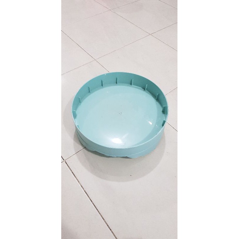 TEBOK PLASTIK TEBAL LENTUR TEBOK SANGKAR BULAT BESI  love bird diameter 30