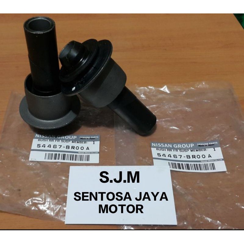 Bushing Cross Member Depan Pendek Serena C26 - Juke F15 New Xtrail t31/t32 Original harga 2pc