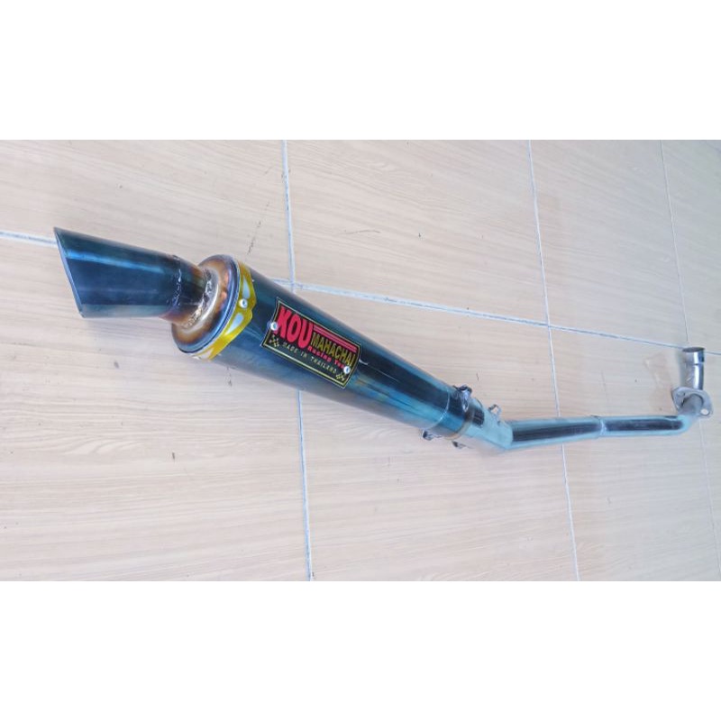 KNALPOT RACING KOU BLUMON TWOTON ALL MOTOR BEBEK