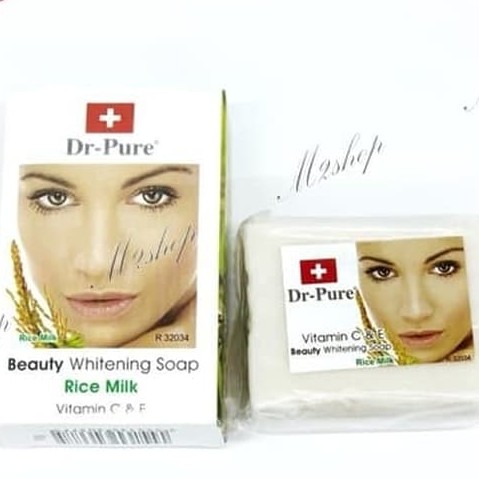 [ Sabun ] DR Pure Rice Milk Soap - Dr Pure Sabun Beras