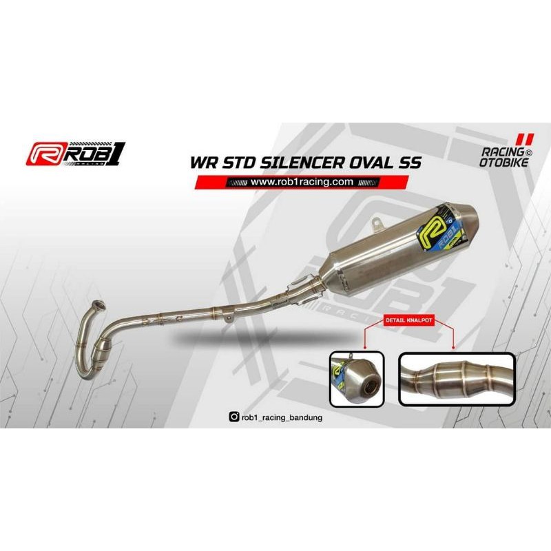 Knalpot ROB1 WR155 Original ROB1