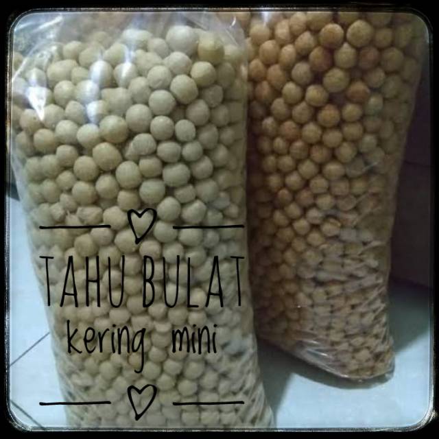 

Tahu bulat kering mini kiloanh oleh bandung cemilan enak murah berkualitas